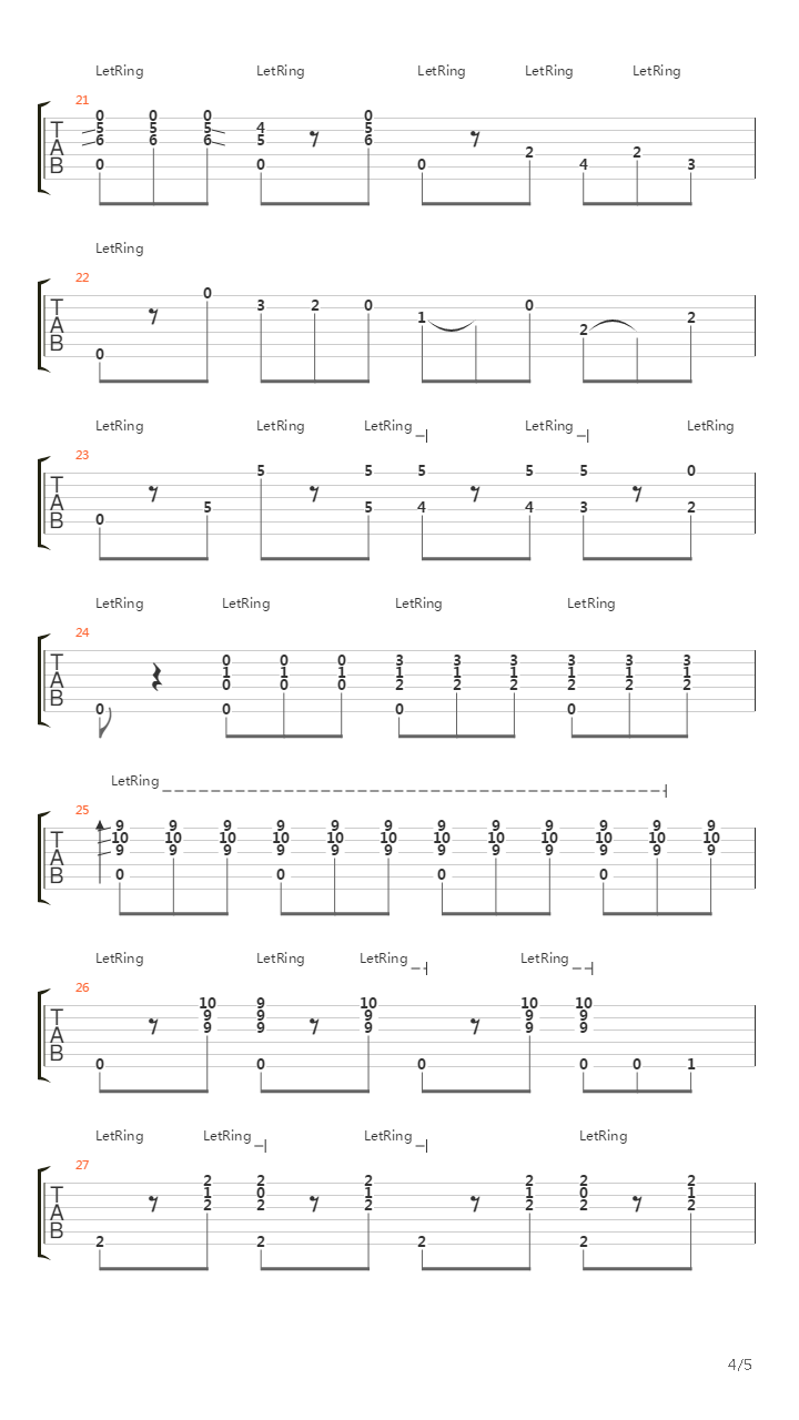 Key To The Highway吉他谱