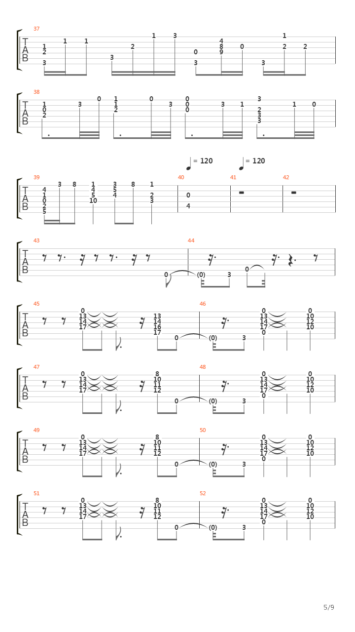 Precense Of The Lord吉他谱