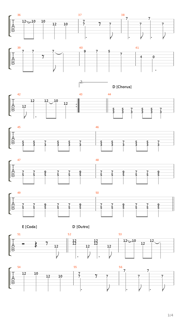 Tulsa Time吉他谱