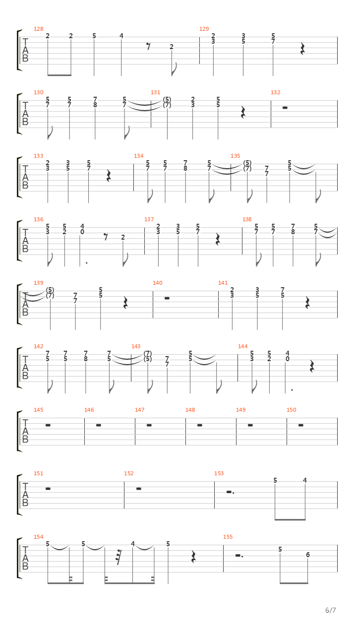 2000 Man吉他谱