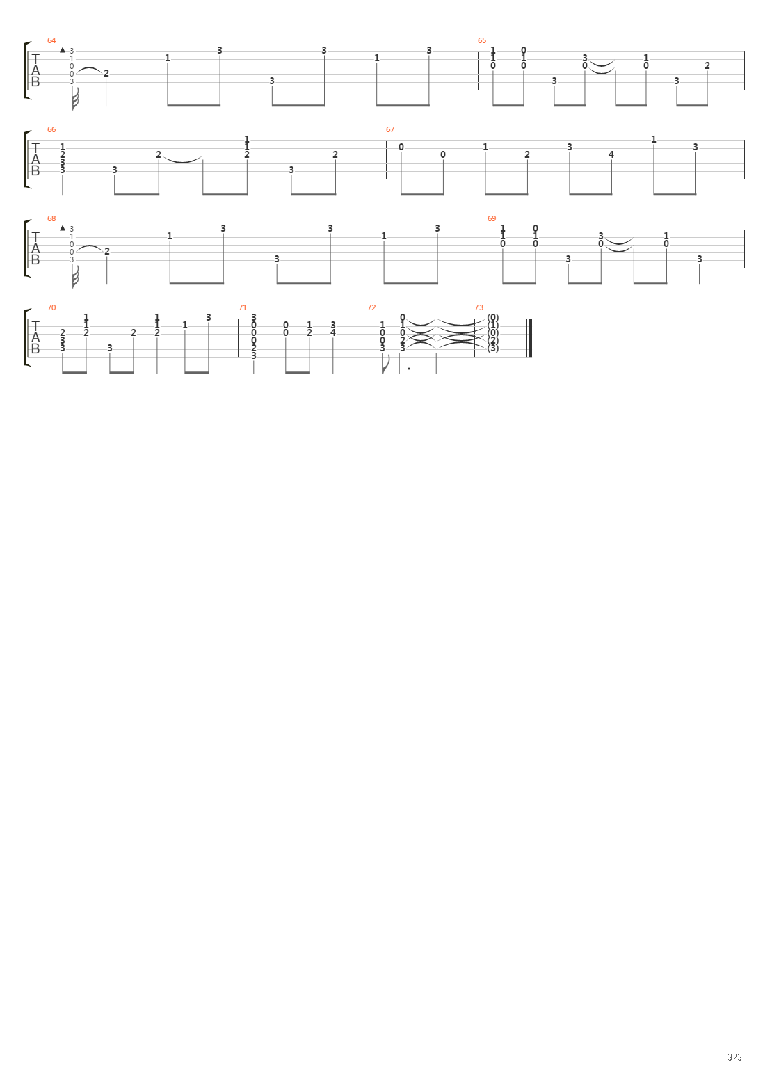 Beth吉他谱