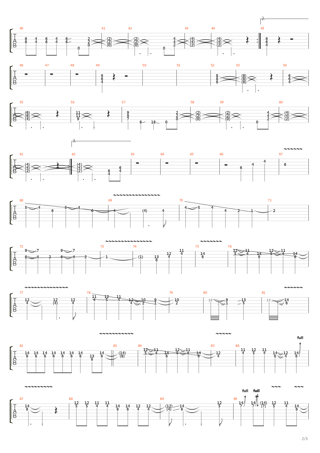 Detroit Rock City吉他谱