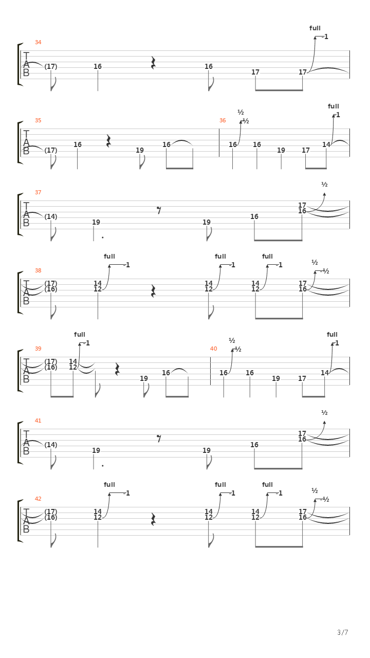 Firehouse吉他谱