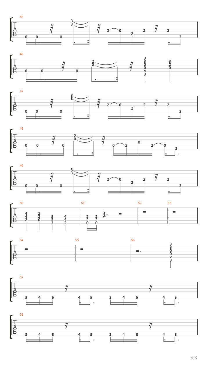 Spit吉他谱