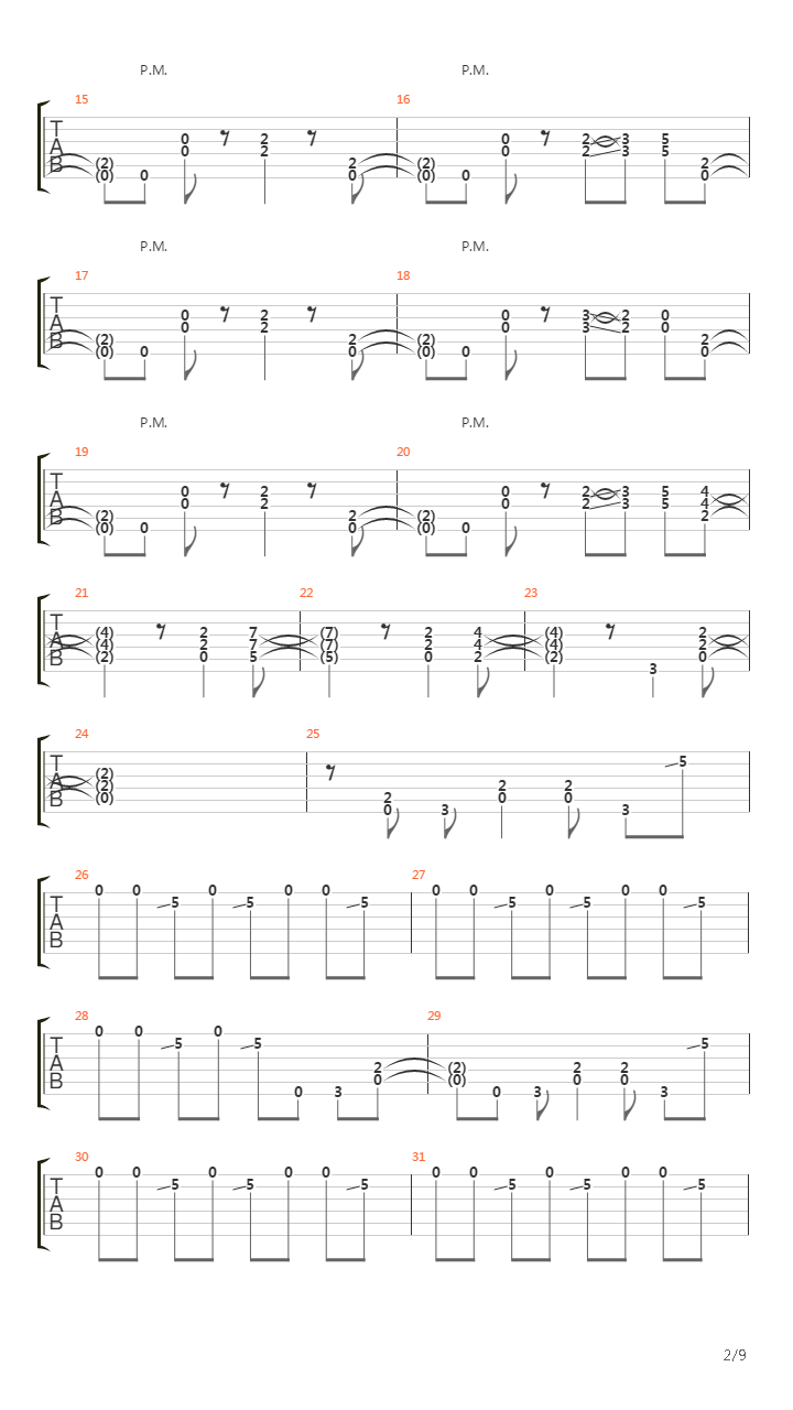 Thou Shalt Not吉他谱