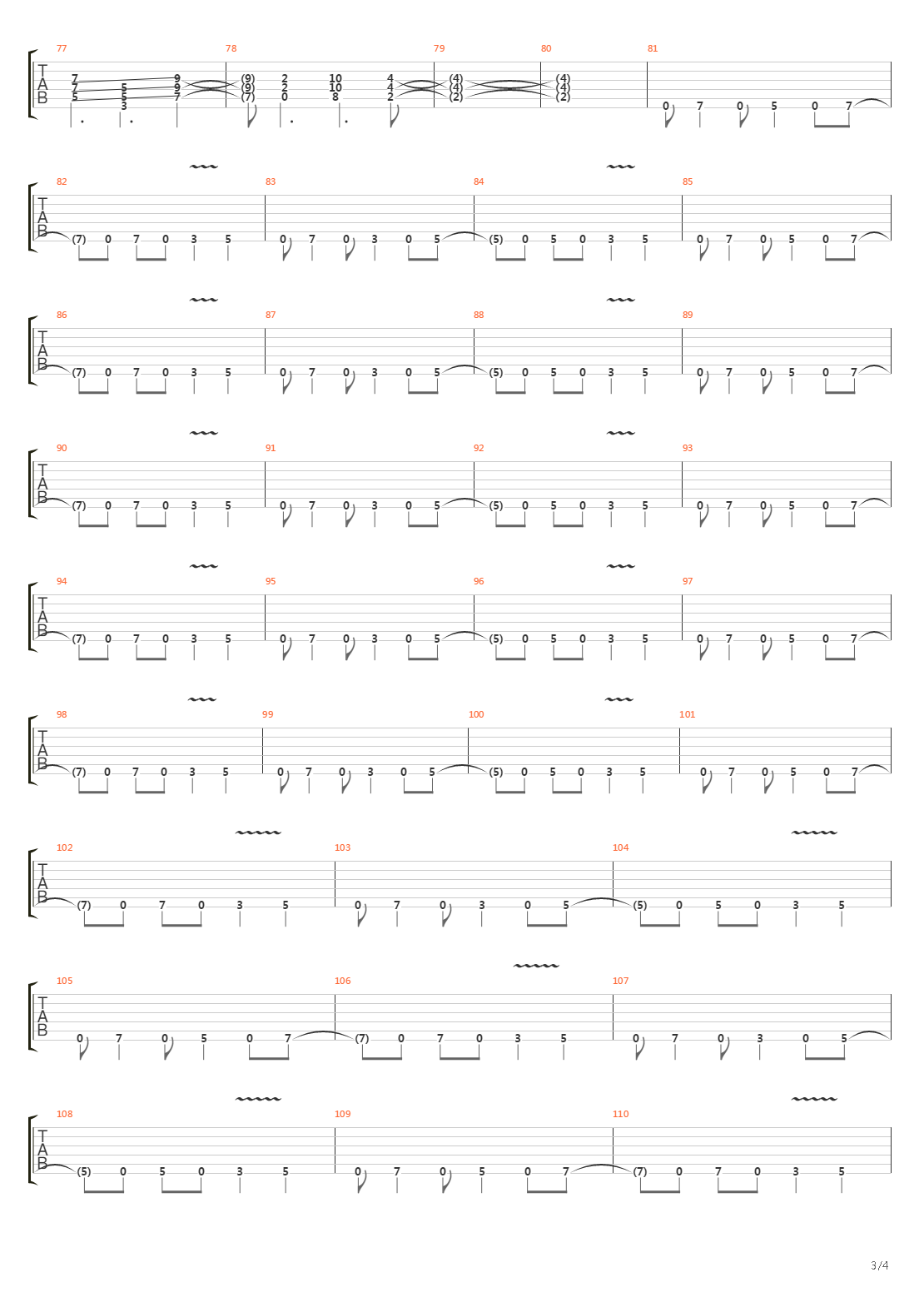 War Machine吉他谱