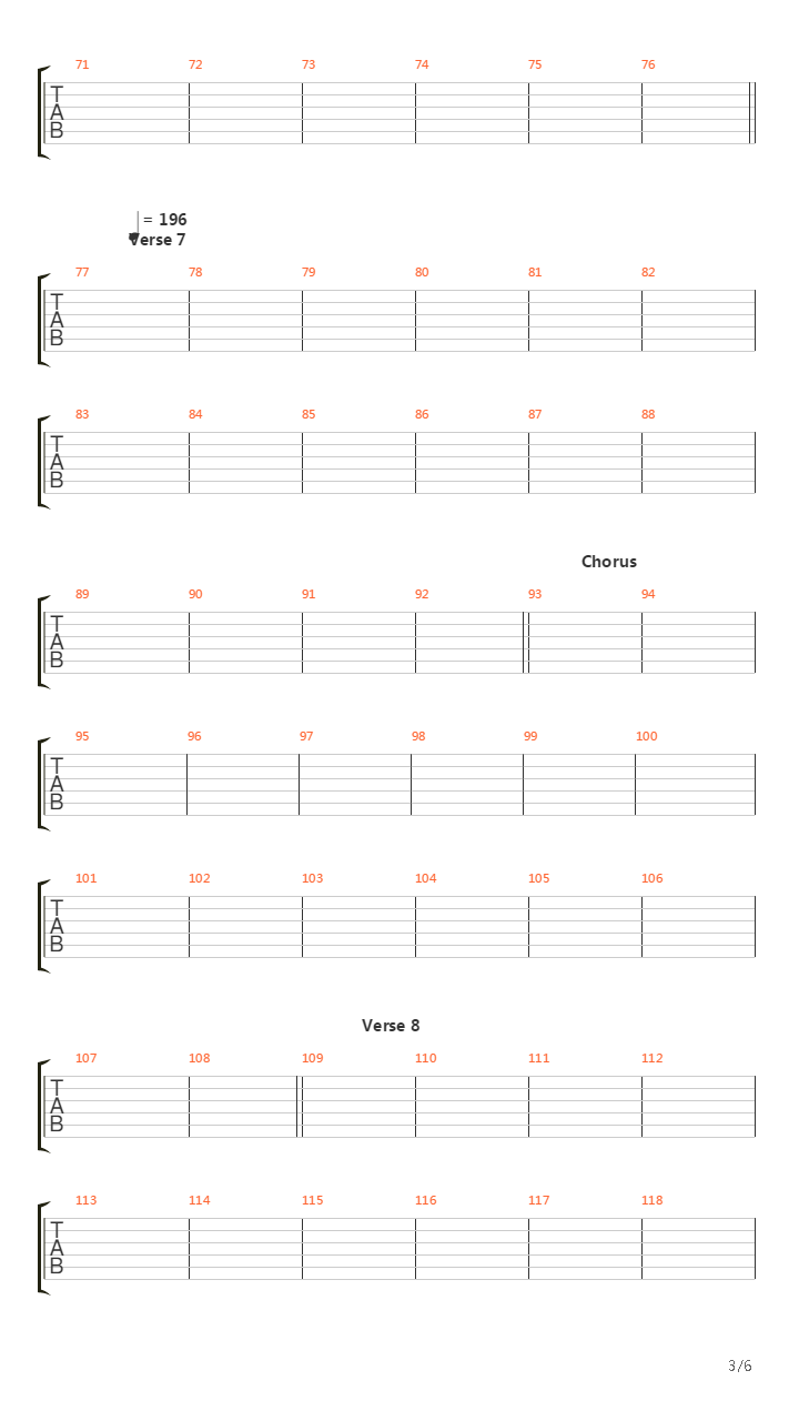 Welcome To The Black Parade(10)吉他谱