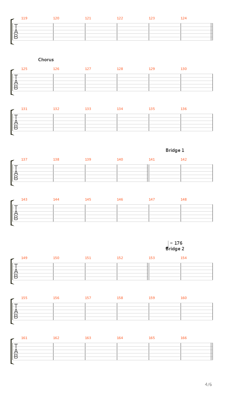 Welcome To The Black Parade(10)吉他谱