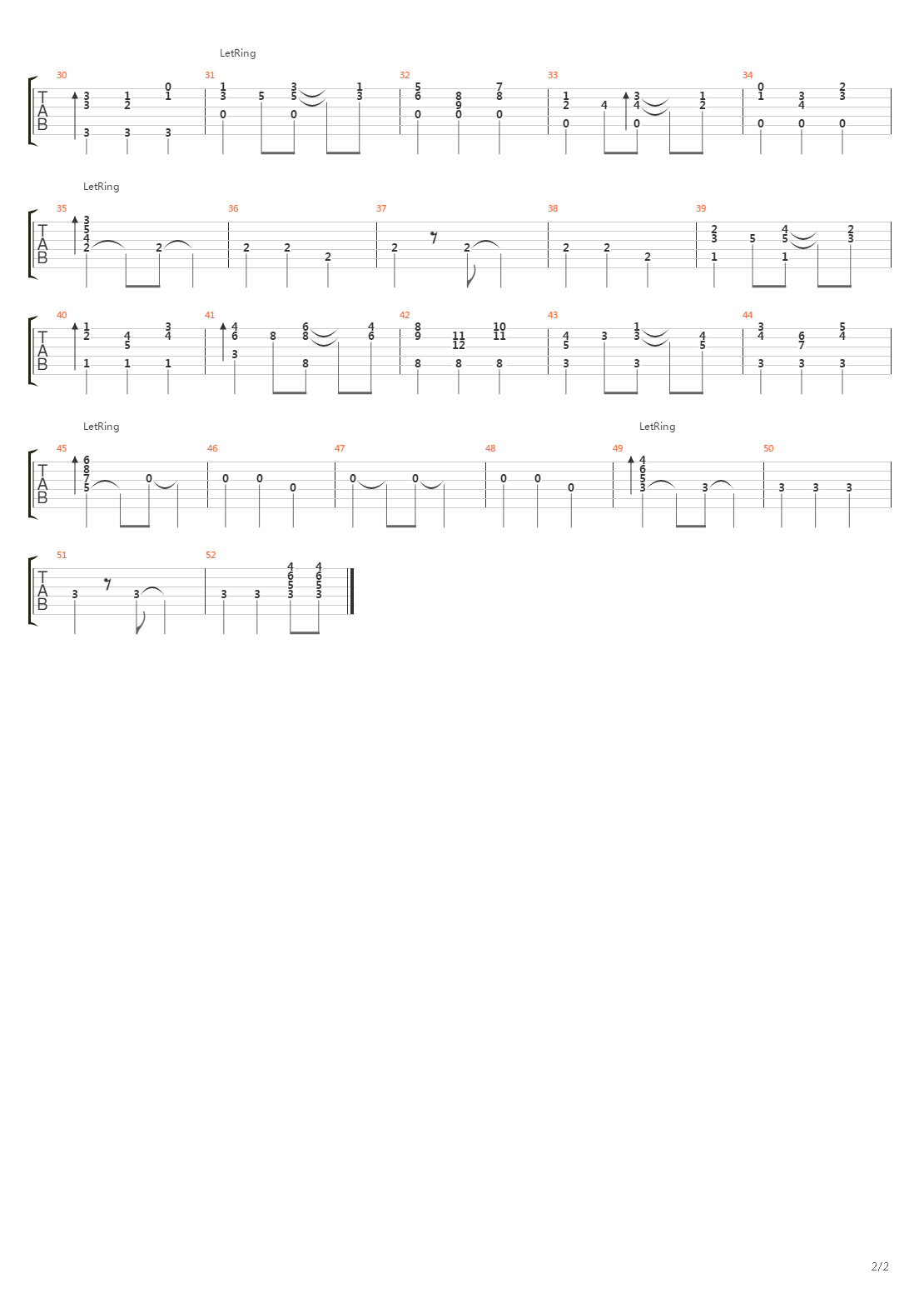 最终幻想7 - 急げ(Hurry)吉他谱