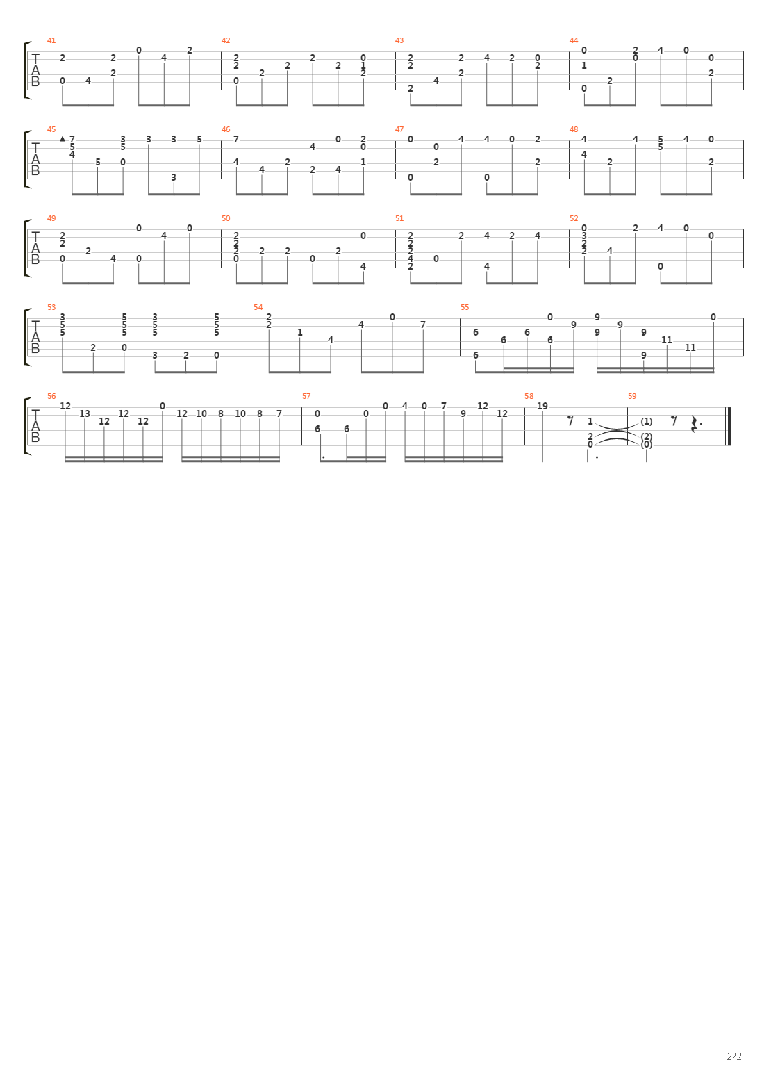 最终幻想11 - The Grand Duchy of Jeuno吉他谱