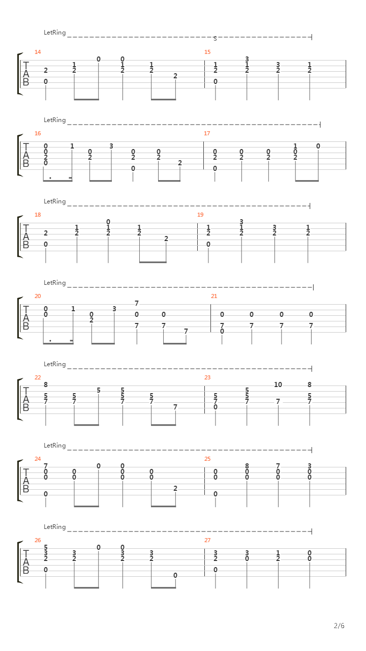 最终幻想13-2 - Noel's Theme ~The Last Travel吉他谱