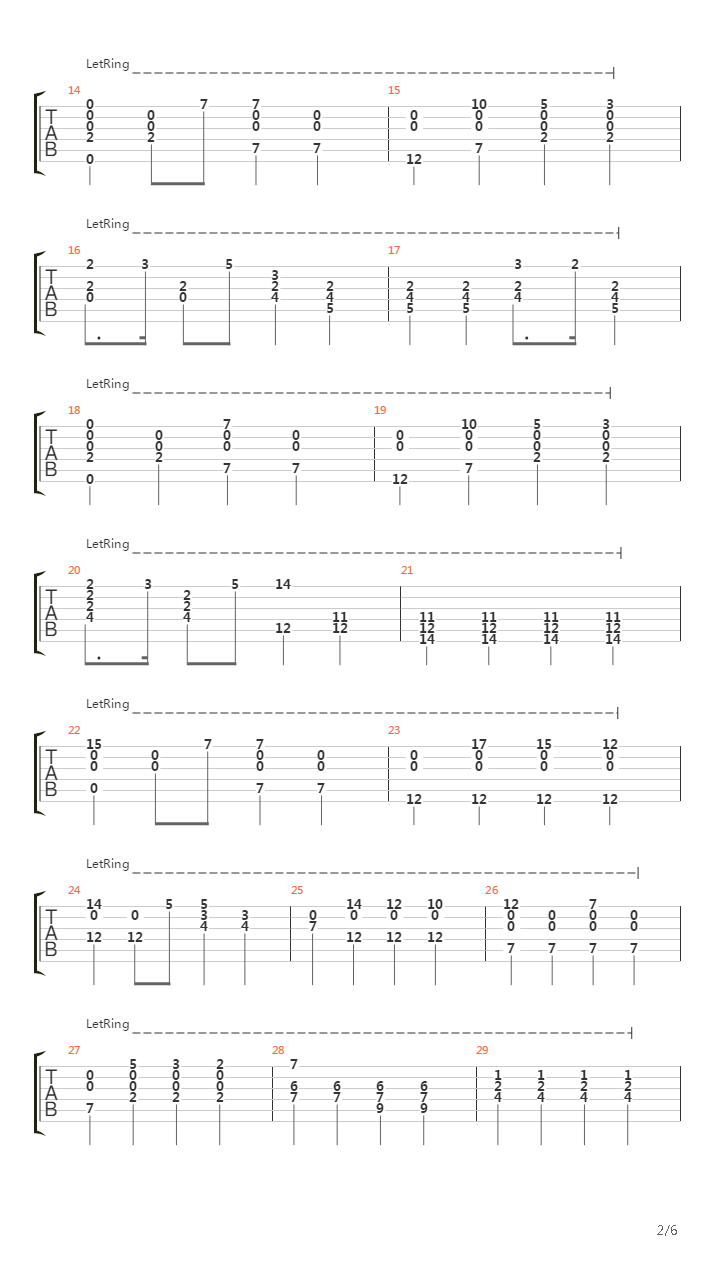 最终幻想13-2 - Noel's Theme ~The Last Travel吉他谱