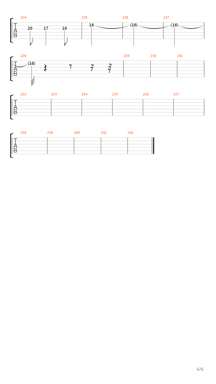 Bohemian Rhapsody吉他谱