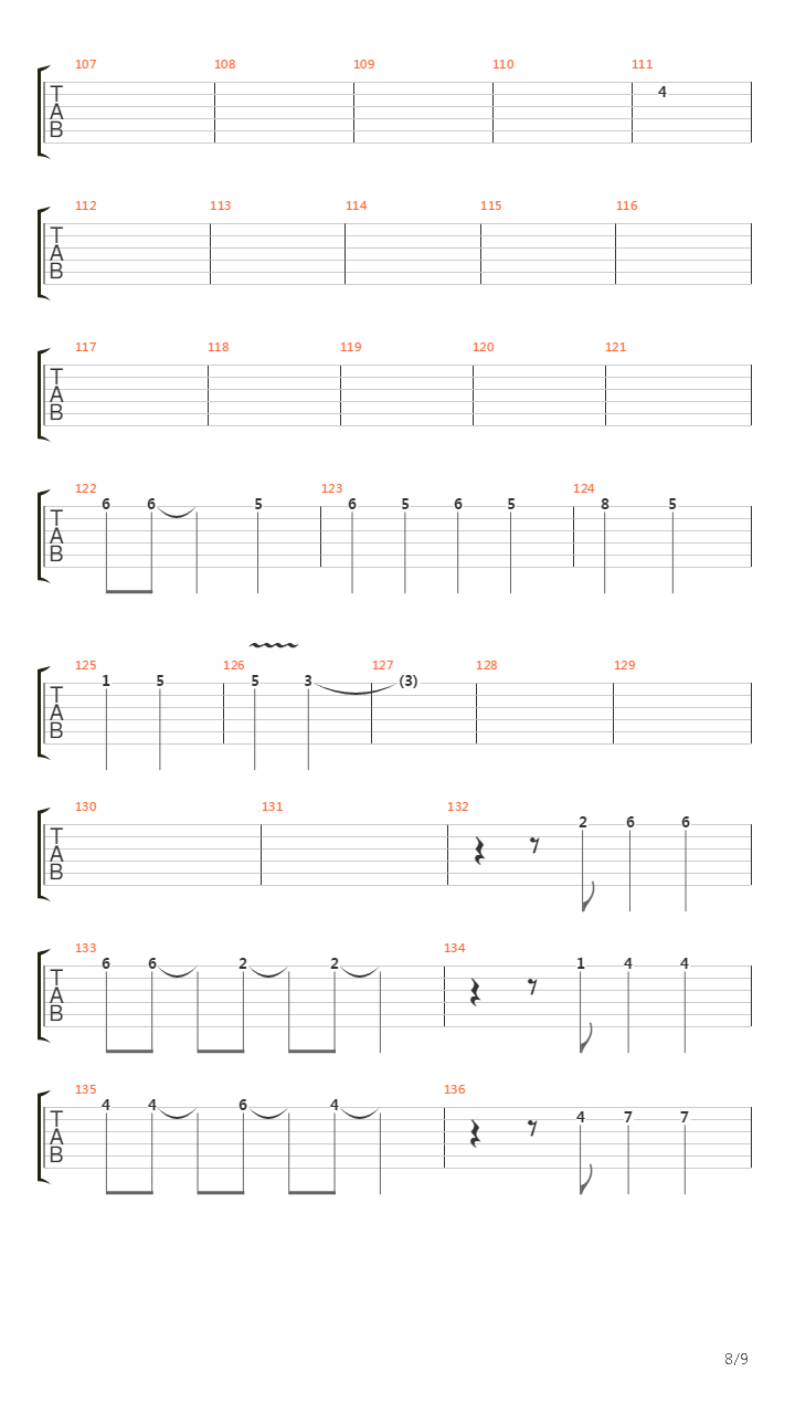 Breakthru吉他谱