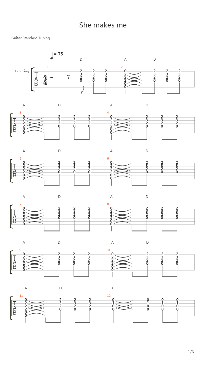 She Makes Me Stormtroopers In Stillettoes吉他谱