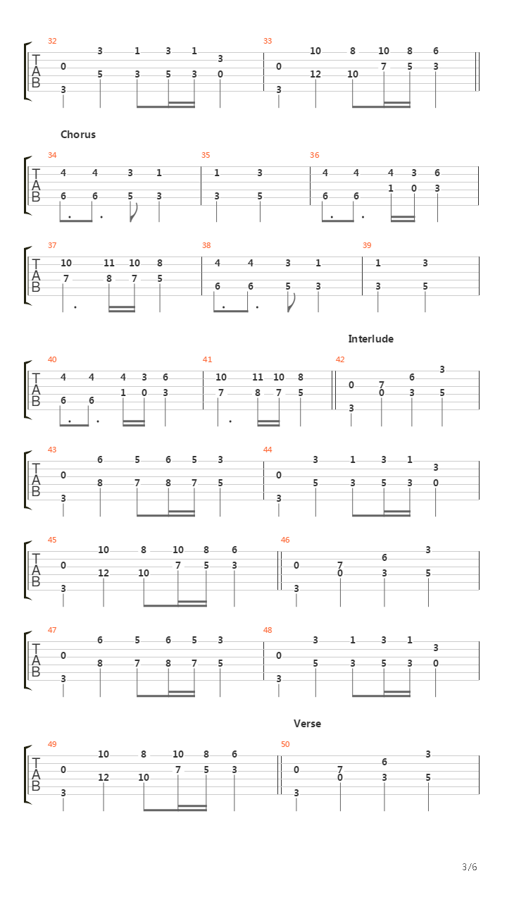 4 Minutes吉他谱