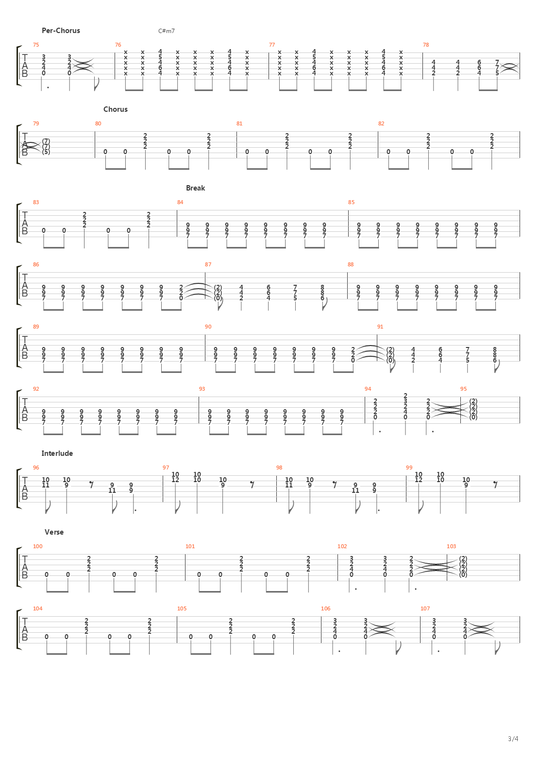 Jet吉他谱