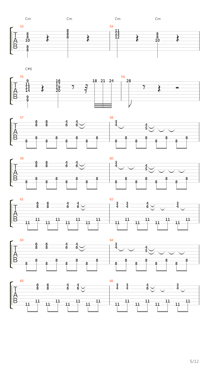 Nineteen Hundred And Eighty Five吉他谱