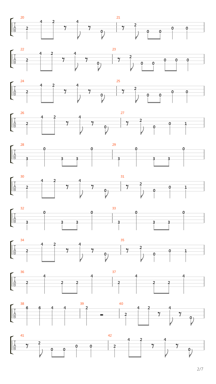 Private Joy吉他谱