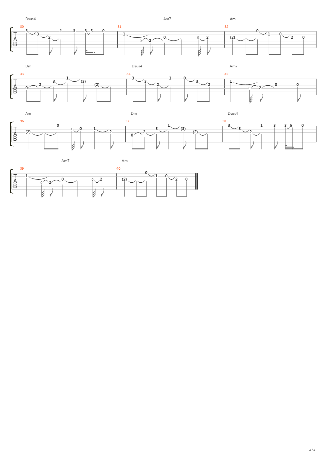 Indian Strings吉他谱