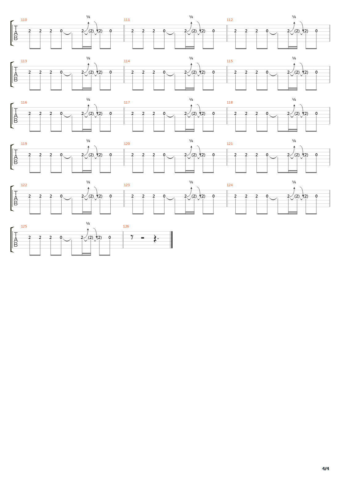 the man吉他谱图片