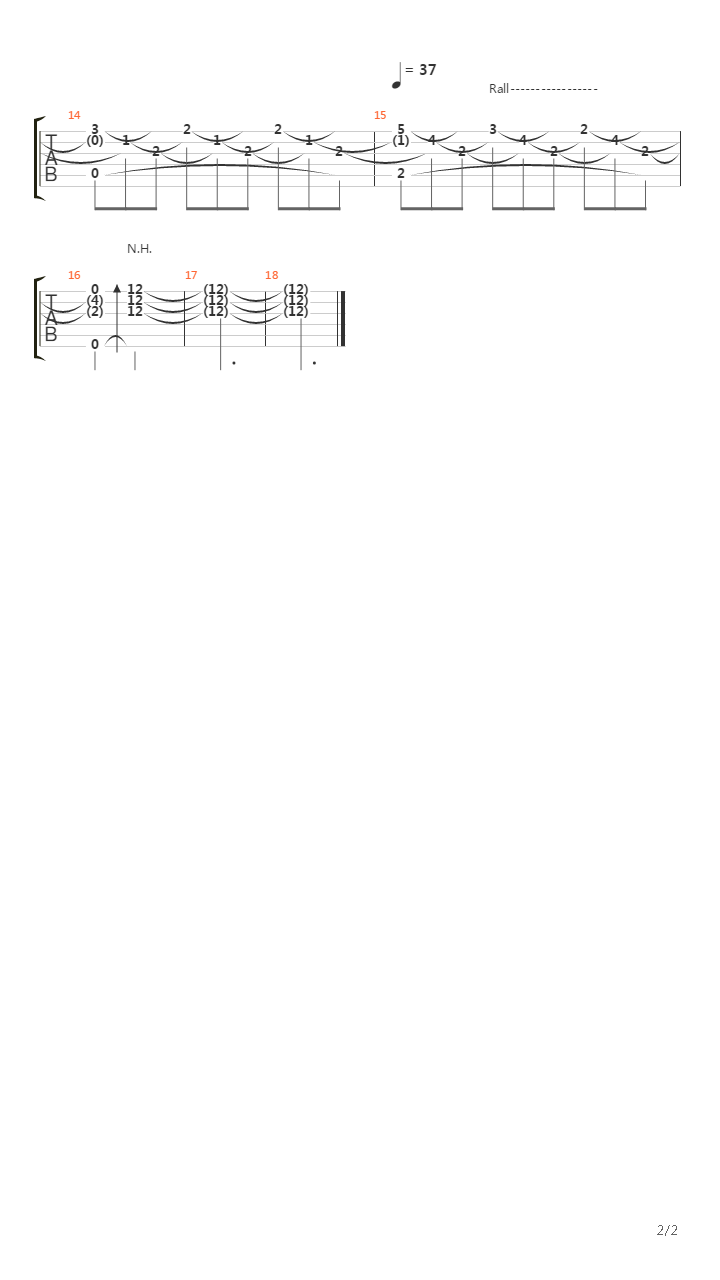 Etude In E Minor吉他谱