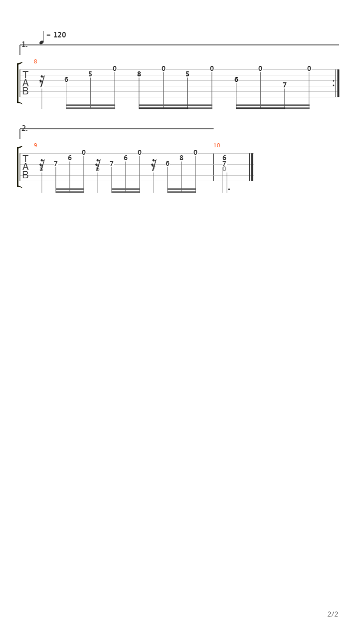 Prelude In D Minor吉他谱