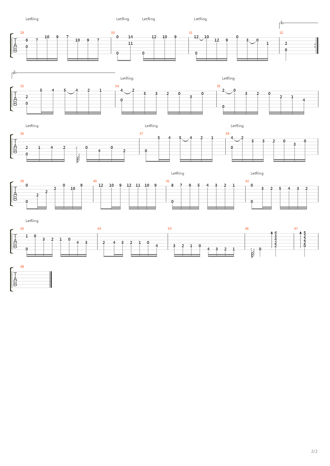 Scherzo En La Majeur吉他谱