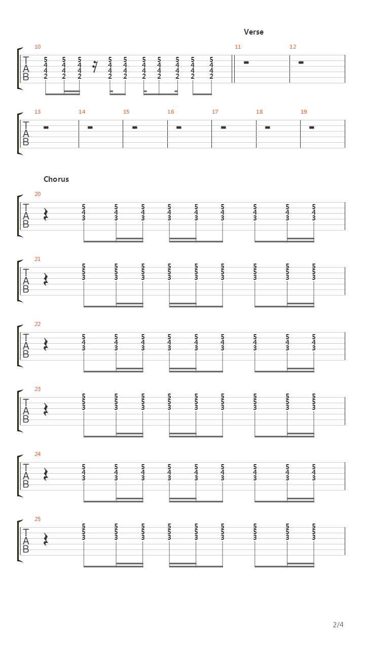 Crosstown Traffic吉他谱