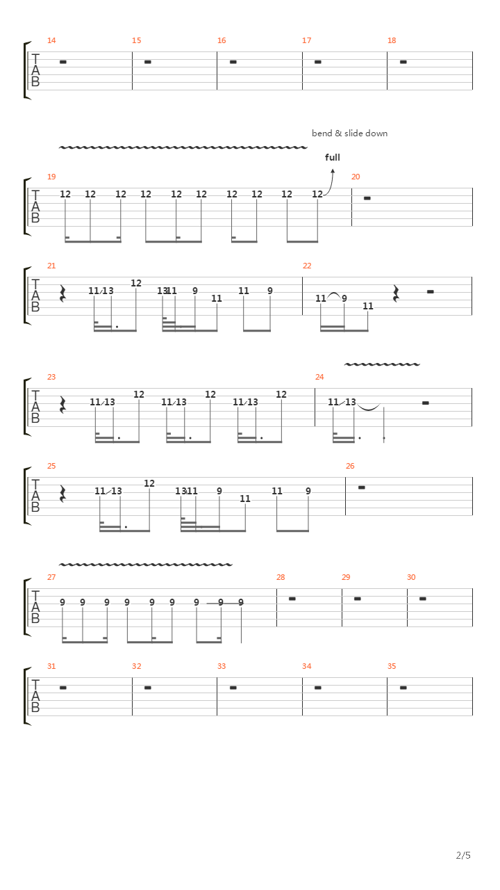 Crosstown Traffic吉他谱