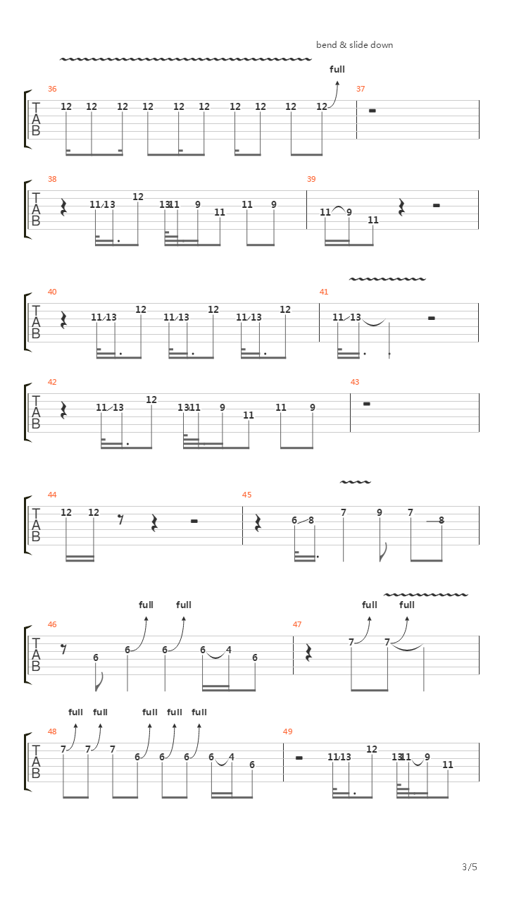 Crosstown Traffic吉他谱