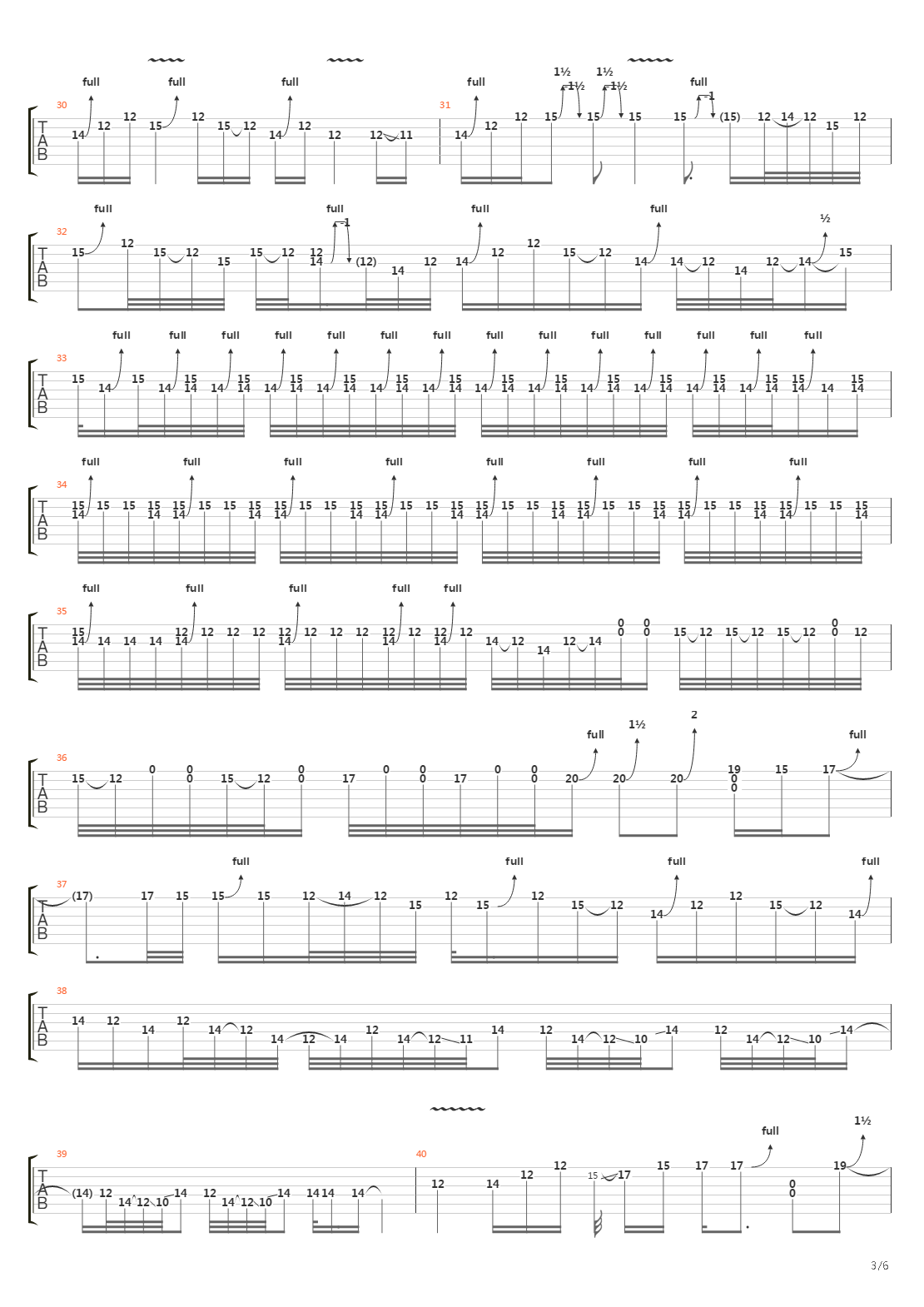 Hear My Train A Comin吉他谱