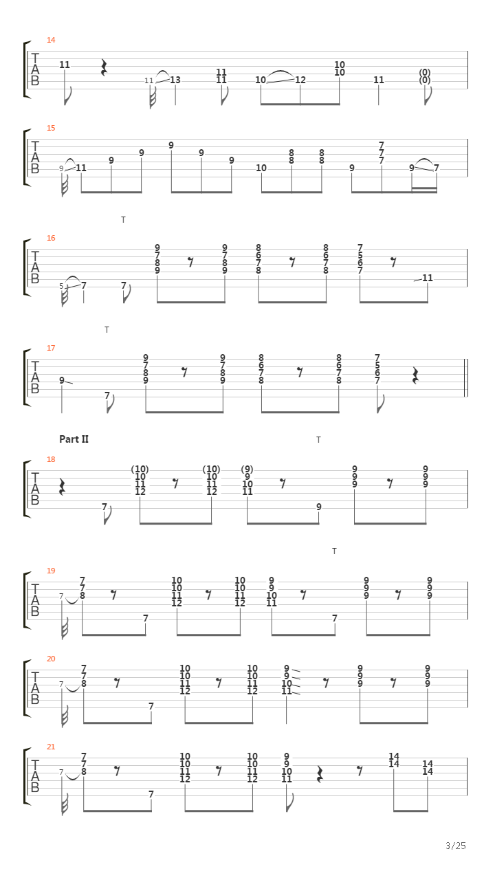 Jelly 292吉他谱