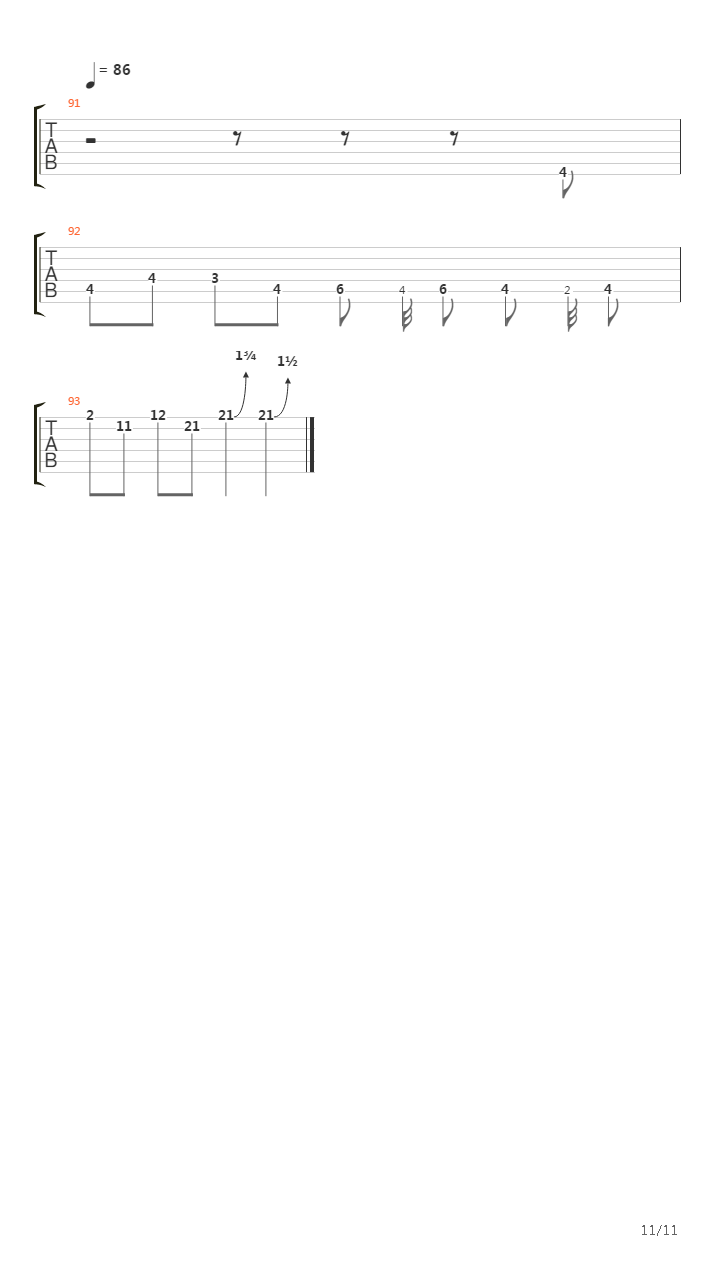 Killing Floor吉他谱