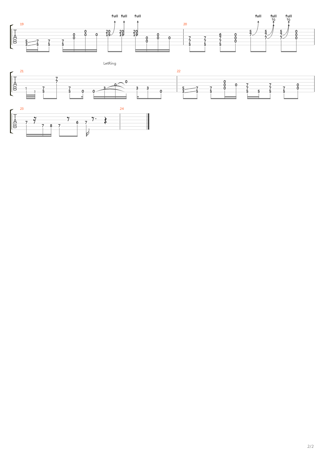 Radio One吉他谱