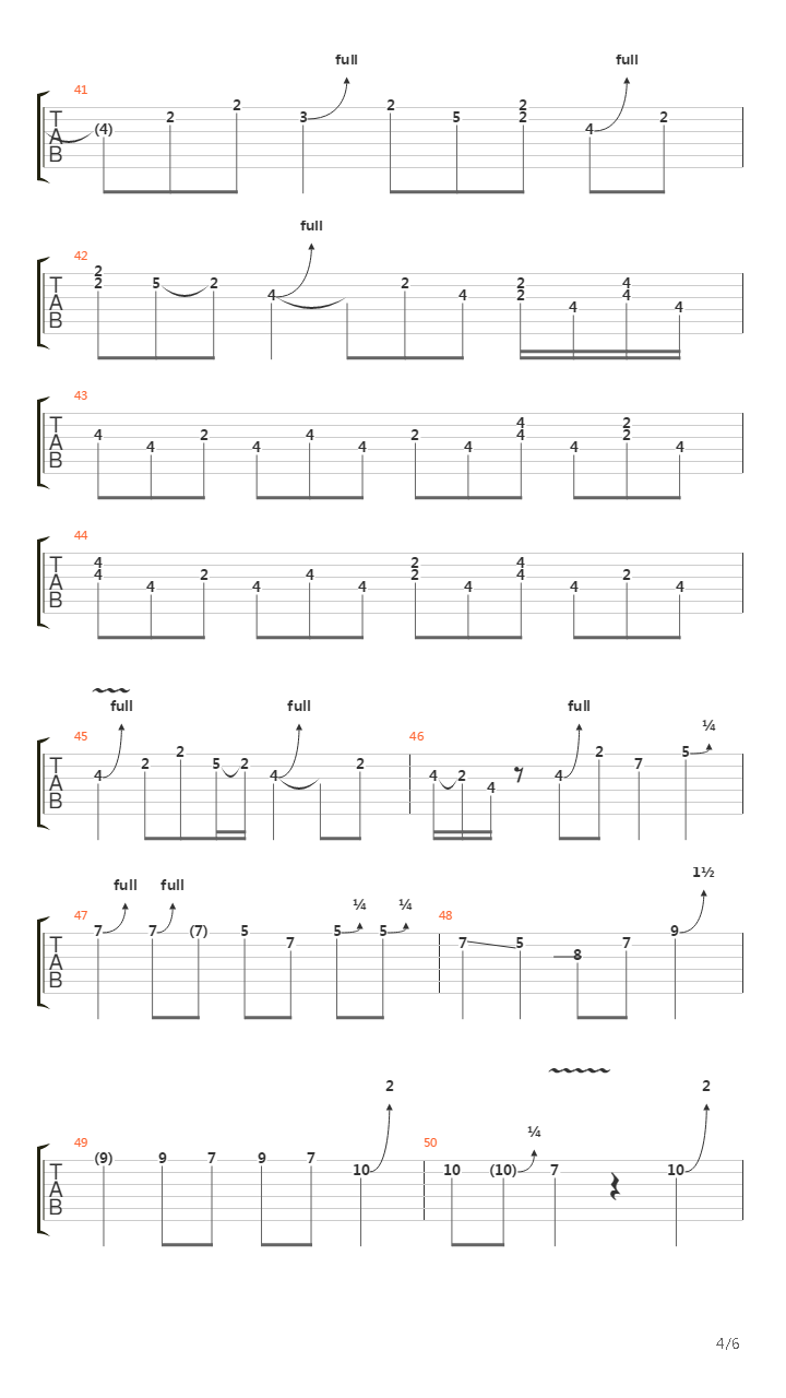 Up From The Skies吉他谱