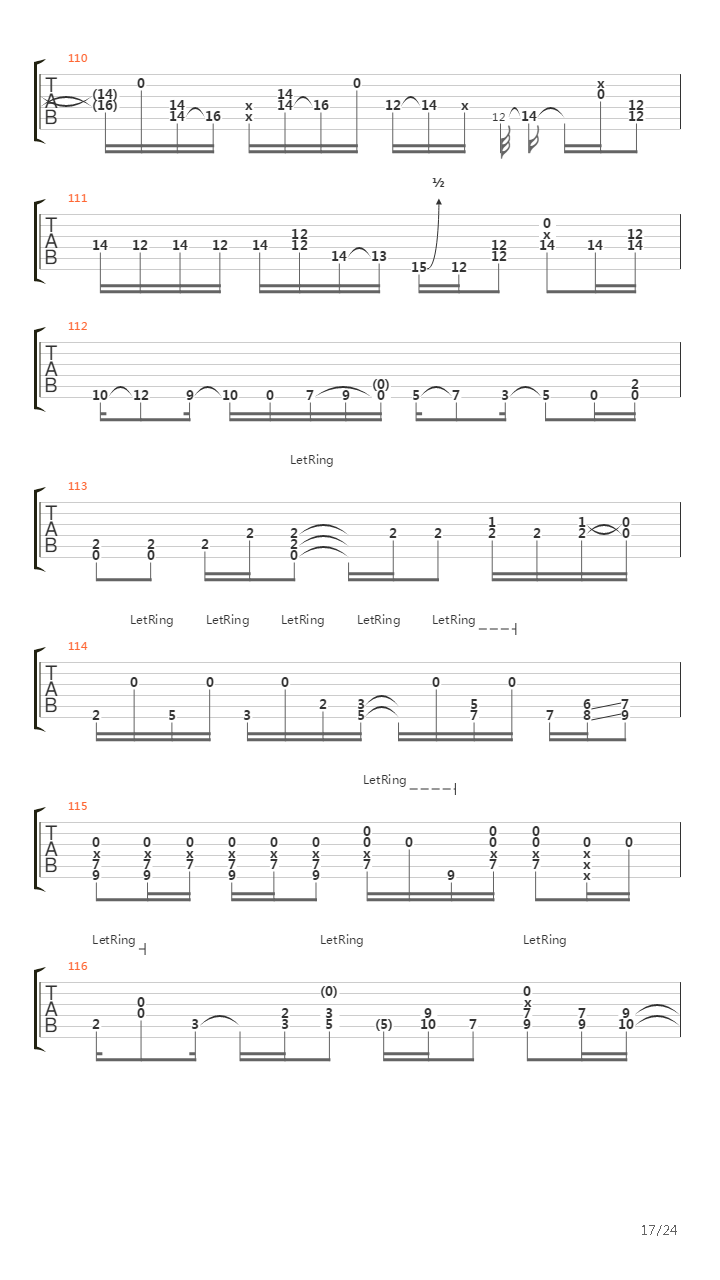 Woodstock Improvisation吉他谱