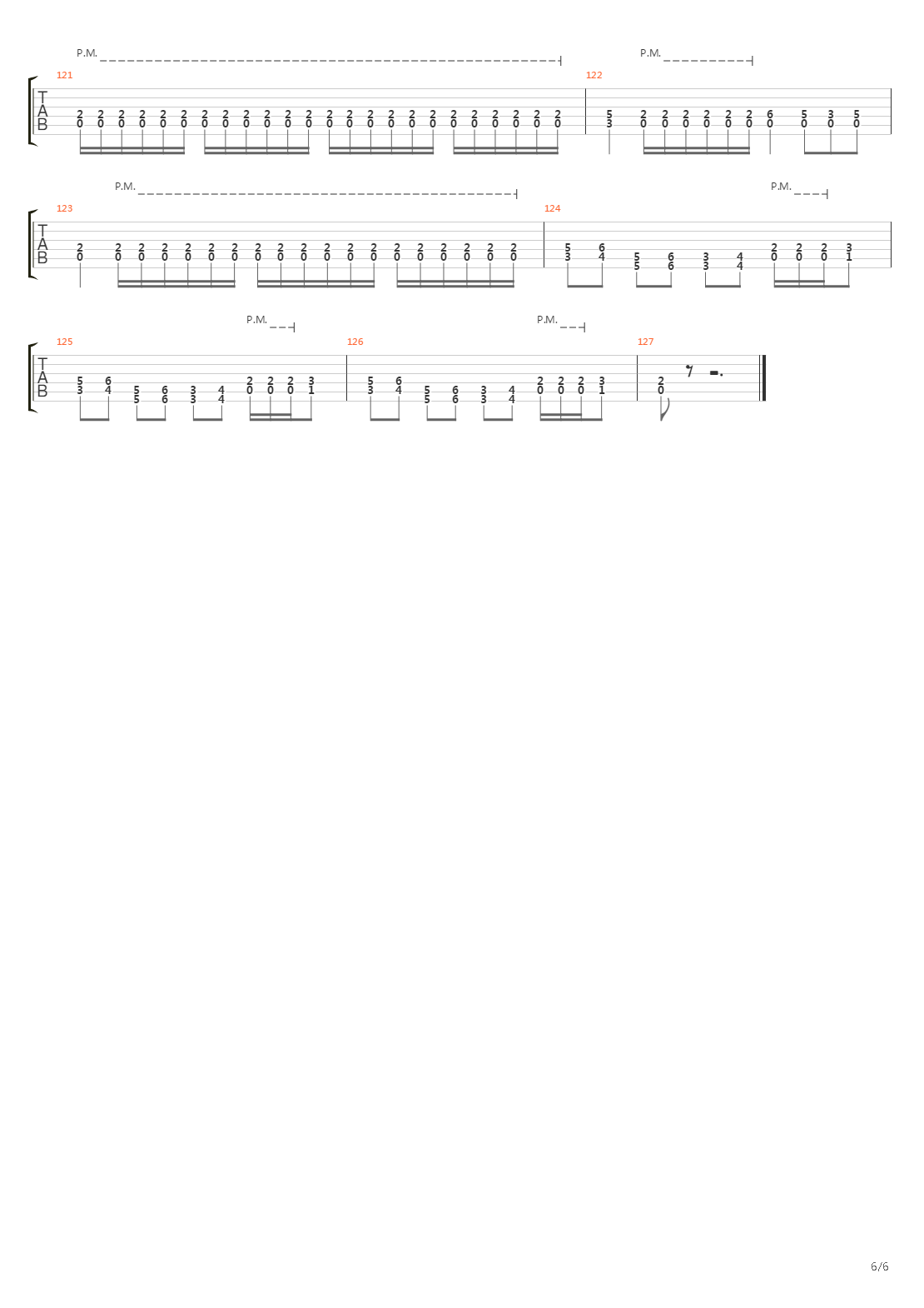 Carrion吉他谱