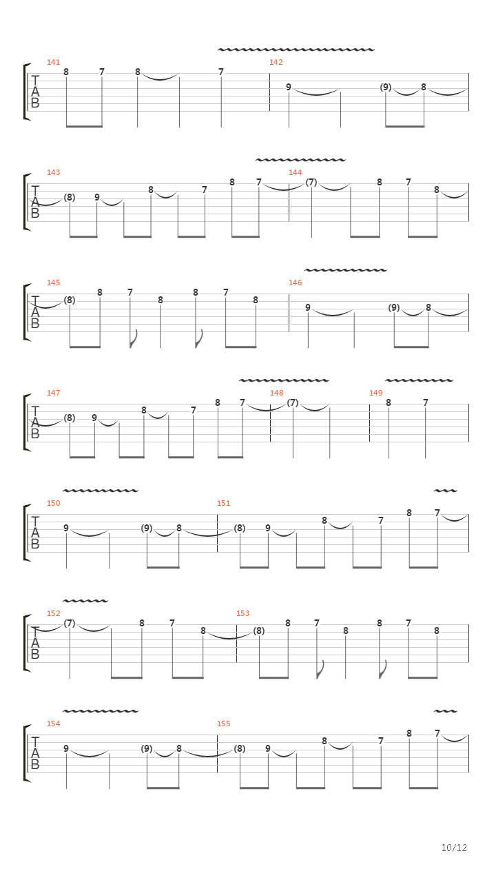 From The Cradle To Enslave吉他谱