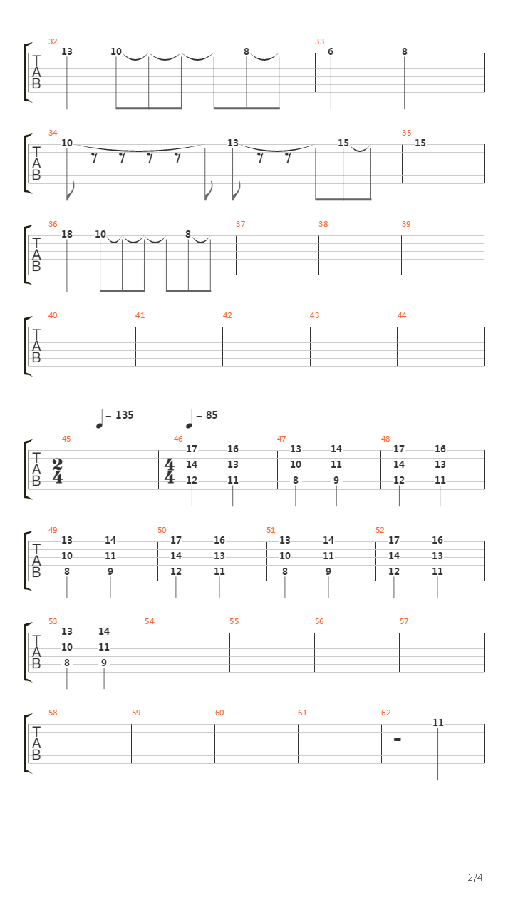 Nymphetamine吉他谱