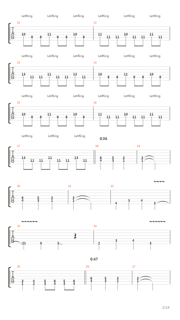 Manequin吉他谱