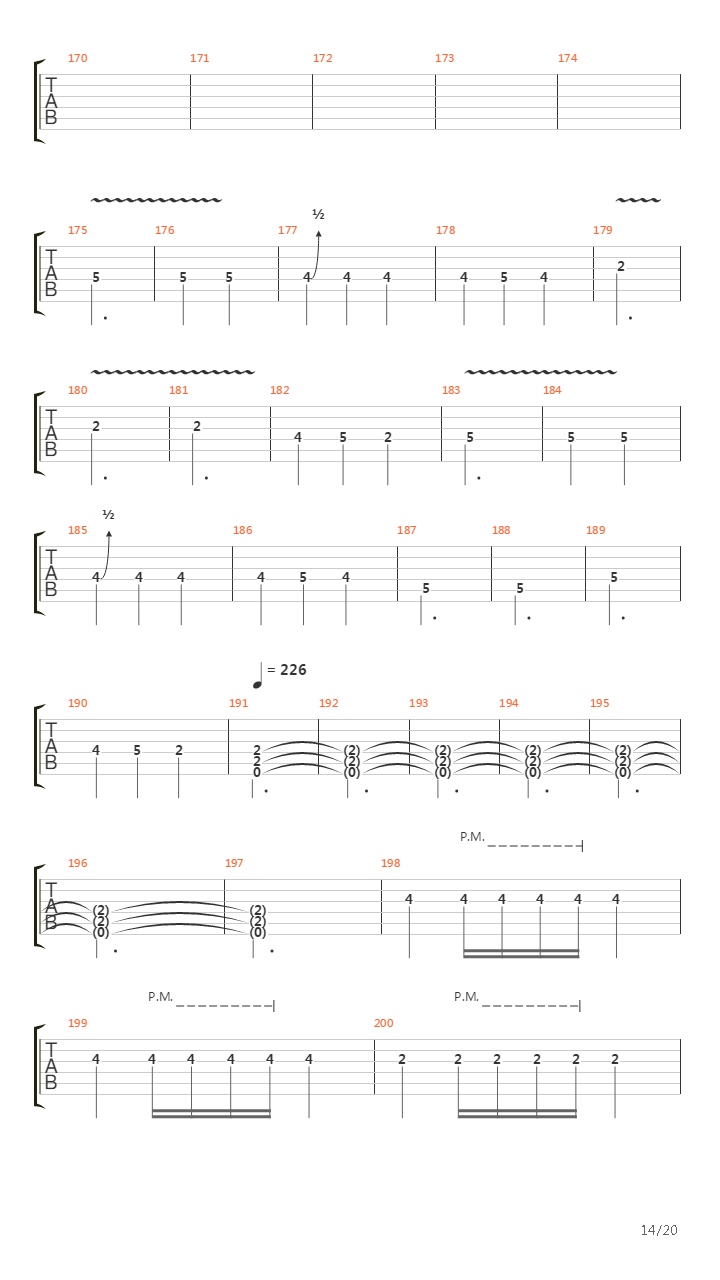 Swansong For A Raven吉他谱