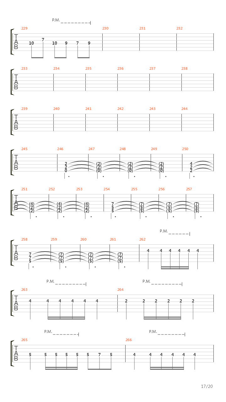 Swansong For A Raven吉他谱