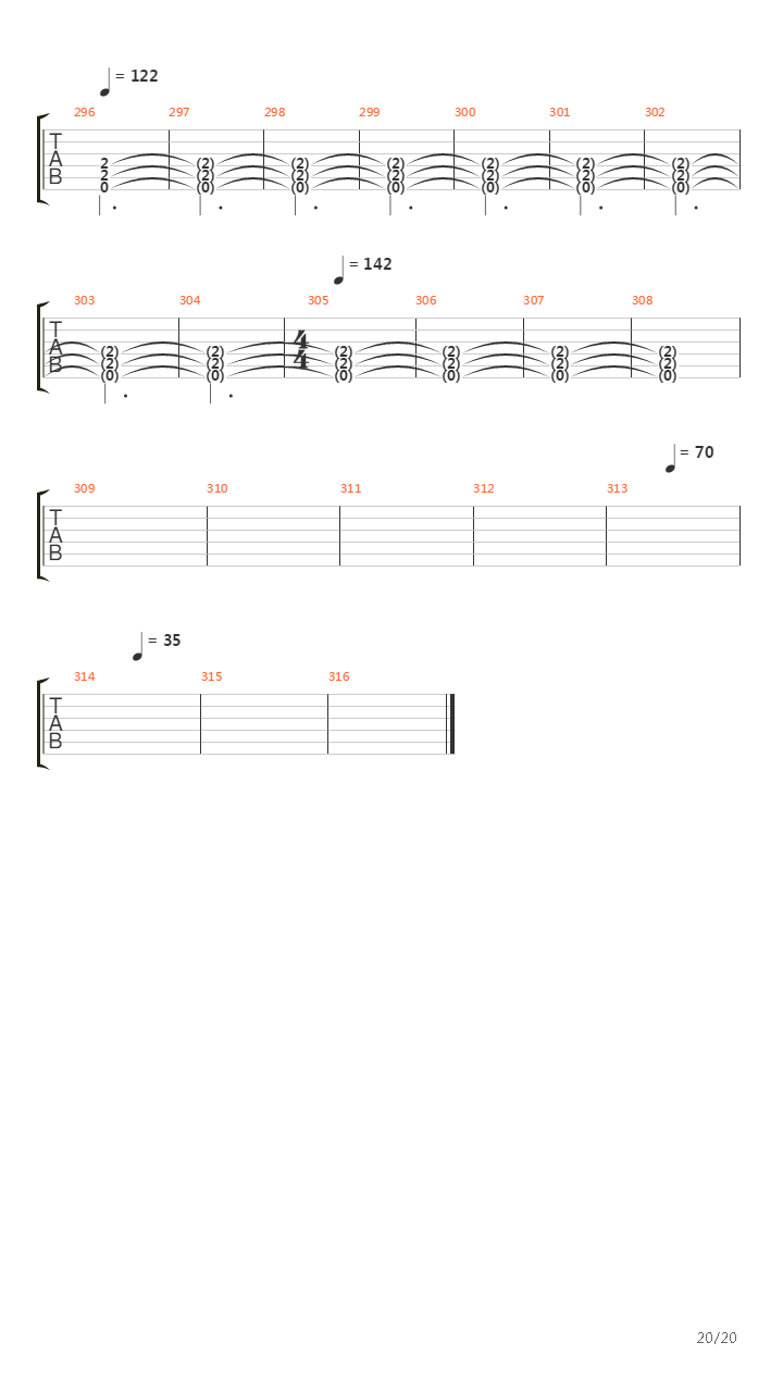 Swansong For A Raven吉他谱