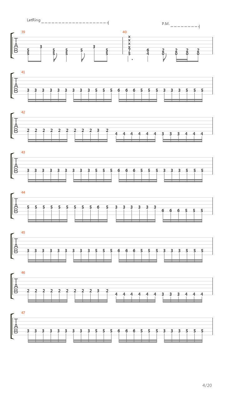 Swansong For A Raven吉他谱