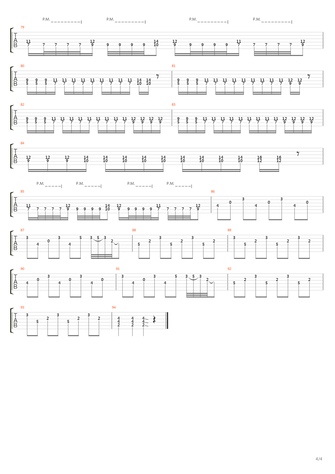 Fabric吉他谱