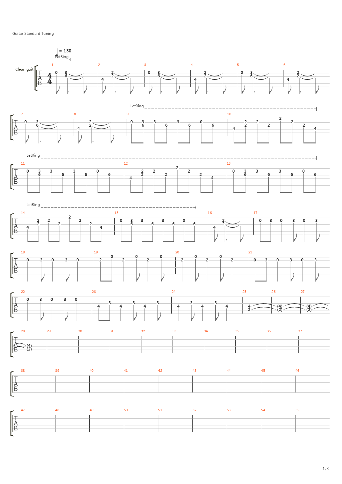 Inside The Particle Storm吉他谱