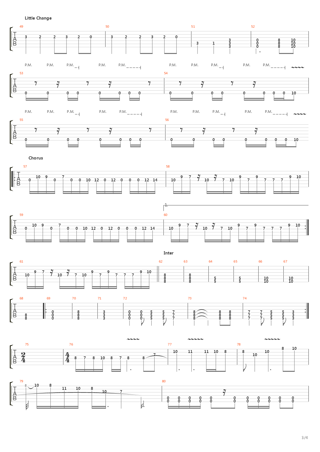 Terminus吉他谱