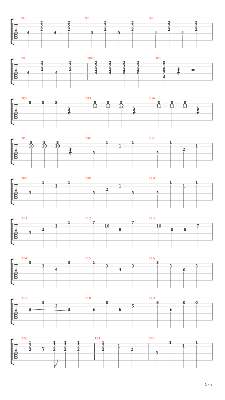 Alabama Song吉他谱