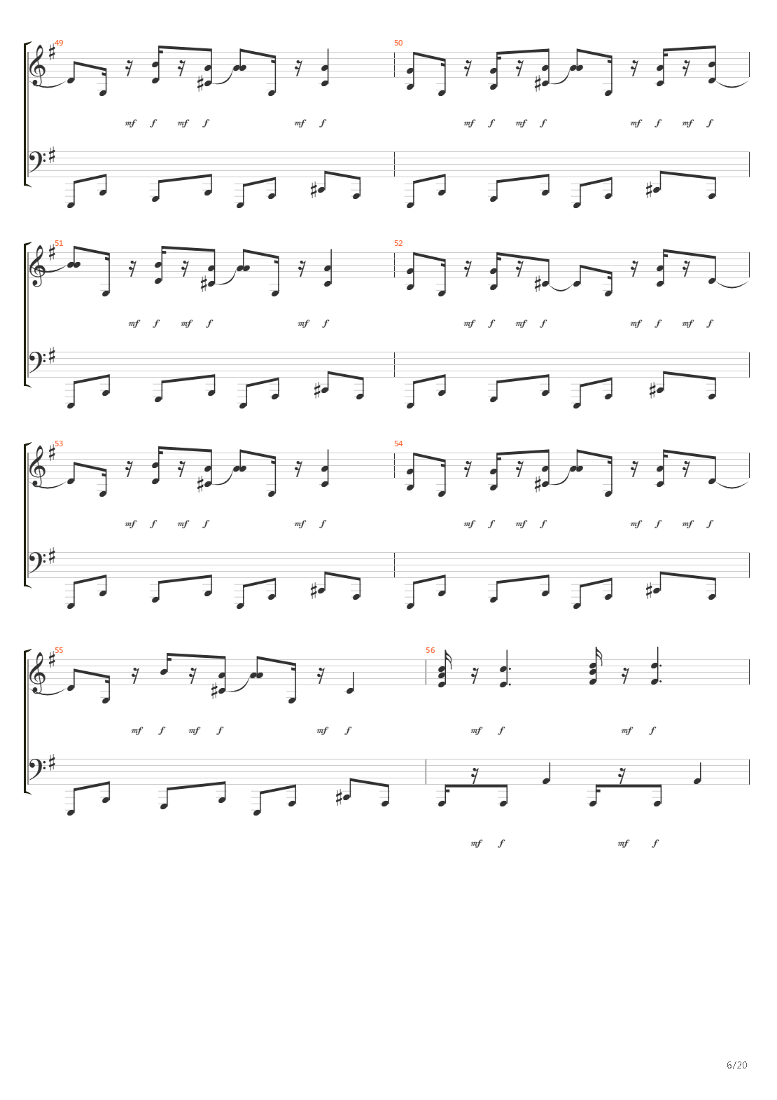 Riders On The Storm吉他谱